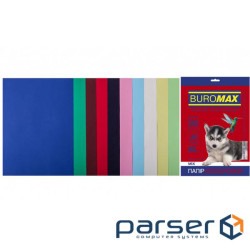 Папір Buromax А 4, 80g, DARK+PASTEL, 10colors, 20sh (BM.27211120-99)