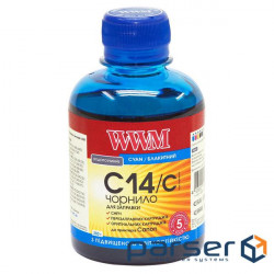 Чорнило WWM CANON CLI-451/CLI-471 200г Cyan (C14/C)