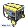 Генератор COVAX CV20500LD-E2, 9.5kW, 220V, 50Hz, DC12V, 21HP, електро стартер, 25L
