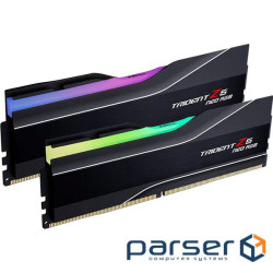 Модуль пам'яті G.SKILL Trident Z5 Neo RGB Matte Black DDR5 6000MHz 64GB K (F5-6000J3036G32GX2-TZ5NR)