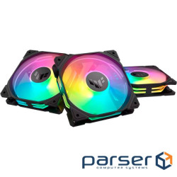 Кулер ASUS TUF GAMING TR120 FAN ARGB BLACK 3IN1 (90DA0090-B09020)