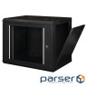 Hypernet Шафа комутаційна настінна 9U 19" 600х600 серiя ProLine чорна (PL-WMNC66-9U-BLACK) (PL-WMNC66-9U-BLACK)