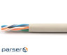 Кабель UTP кат.5е, PVC, 4 пари, 24AWG, 305м, білий KDUT8001