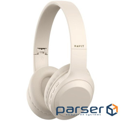 Навушники Havit HV-H628BT Beige (6939119064525)