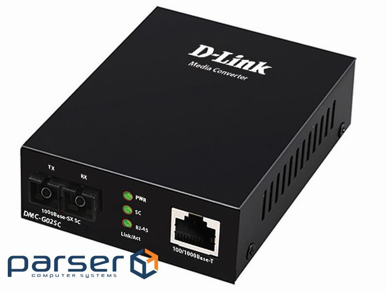 Медиаконвертер D-Link DMC-G02SC