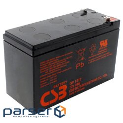 Accumulator battery CSB GP1272F2 28W (12V 7.2Ah ) (GP1272F2-28W)