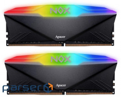 Memory module DDR4 2x16GB/3600 Apacer NOX RGB Black (AH4U32G36C25YNBAA-2)