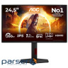 Монiтор TFT AOC 24.5" 25G4ZR IPS FHD 300nit 240Hz 2*HDMI DP Pivot Black