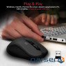 Мишка Promate Slider Wireless Black (slider.black)