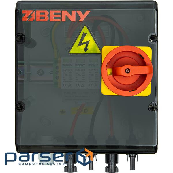 Комунікаційна коробка PV, DC 1 вхід - 1 вихід, IP66 (NV820122) , IP66 (NV820122)