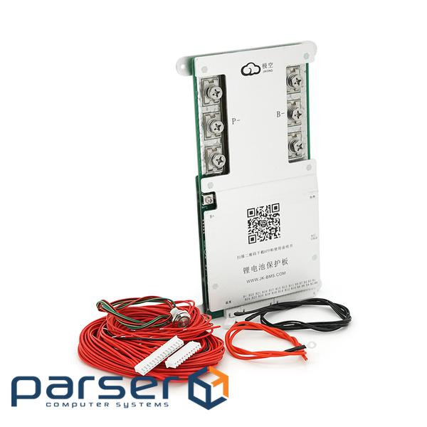 BMS плата JK-B2A24S30P Li-Ion / LiFePo4 / LTO 7S-24S, 300A, CAN / RS485, 0.47m&Omega,, Bluetooth