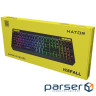 Клавіатура мембранна HATOR Icefall (HTK402UA) black