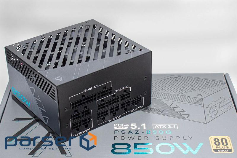 Блок живлення Azza 850W (PSAZ-850G(ATX3.1))