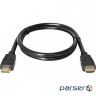 Кабель мультимедійний HDMI to HDMI 1.0m Defender (87350)