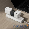 Зарядний пристрій Baseus 1xUSB-C 20W + 1xUSB white + cable USB-C to USB-C 60W 1.0m (P10111608213-01)