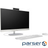 Моноблок 23.8" HP 24-cr1002ua AiO Ultra7-155U/16Gb/SSD512Gb/WiFi/Cam/K&M/DOS/Shell White (AE0P5EA)