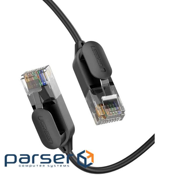 Патч-корд 0.5м, UTP cat 6 RJ-45 COPPER black Ugreen (U_70331)