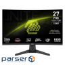 Монітор VA 27" FHD (1920 x 1080) Curved 1500R 0.5m s 200Hz 178/178 DP/2HDMI MSI MAG 276CF E20