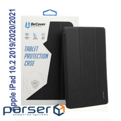 Чохол до планшета BeCover Tri Fold Hard Apple iPad 10.2 2019/2020/2021 Black (706864) (706864)