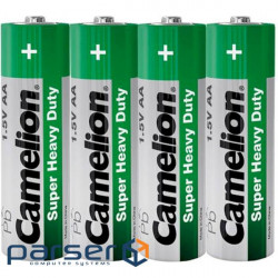 Батарейка CAMELION Super Heavy Duty Green AAA 4шт/уп (C-10100403) (4260033156471)