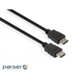 Multimedia cable HDMI to HDMI 1.0m v1.4 Vinga (VCPHDMI14MM1BK)