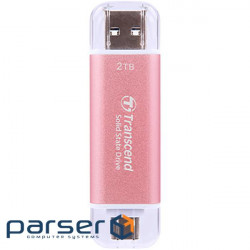 Портативний SSD TRANSCEND ESD310 1TB USB3.2 Gen2 Pink (TS1TESD310P)