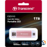 Портативний SSD TRANSCEND ESD310 1TB USB3.2 Gen2 Pink (TS1TESD310P)
