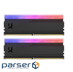 Модуль пам'яті GOODRAM IRDM RGB Black DDR5 6000MHz 32GB Kit 2x16GB (IRG-60D5L30S/32GDC)