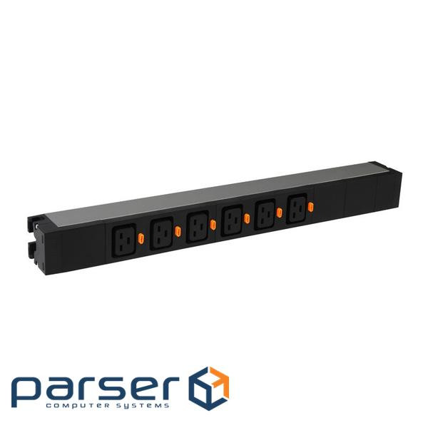 PDU Legrand Блок розподілу живлення 6 розеток С19 клемний блок 19" 16А (646807) (646807)