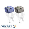 Мережевий зарядний пристрій HOCO C131A Platinum dual-port PD30W+QC3.0 charger(EU) Tr (6942007609821)