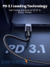 Кабель USB 3.1 Type-C M-M, 1 м, 240W （480Mbps）Чорний, L513 UGREEN (45067)