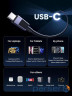 Кабель USB 3.1 Type-C M-M, 1 м, 240W （480Mbps）Чорний, L513 UGREEN (45067)