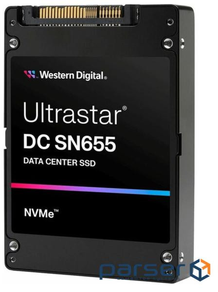 WD 2.5" SSD ULTRASTAR SN655 3.84TB (PCIe 4.0/NVMe)(Di) (0TS2461)