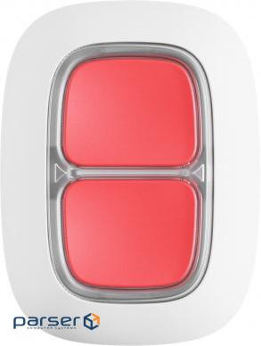 Кнопка тривоги Ajax DoubleButton white (000020949)