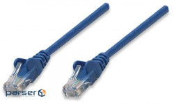 Patch cord Intellinet UTP Cat.5e (0.5m blue ) (318129)