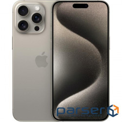Смартфон APPLE iPhone 15 Pro Max 256GB Natural Titanium (MU793RX/A)