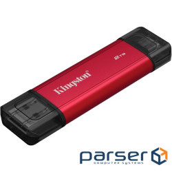 Портативний SSD диск KINGSTON Dual Portable SSD 2TB USB3.2 Gen2 (SPSD/2TB)