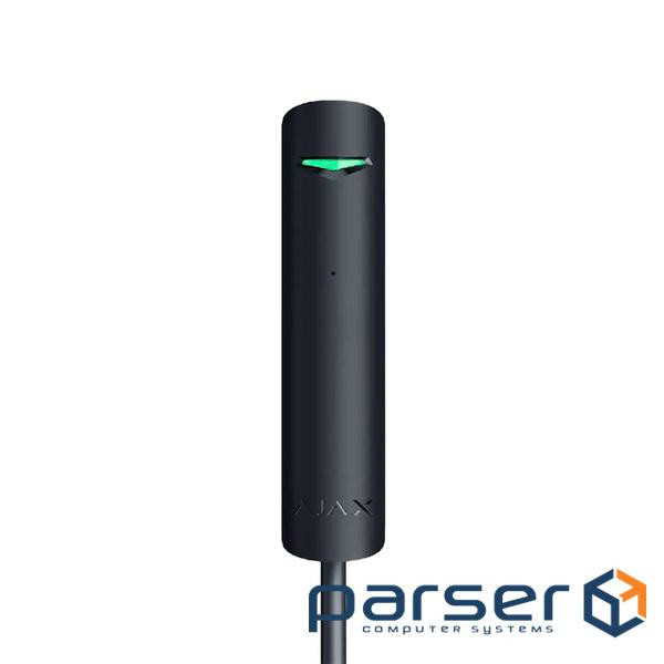 Дротовий датчик розбиття для приміщень AJAX GlassProtect Fibra (black)