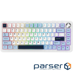 Ігрова бездротова механічна AK820 MAX PLUS -Daydream Switch-Blue-White-Dark Blue-3 (AK820MAX-DD-BWD)