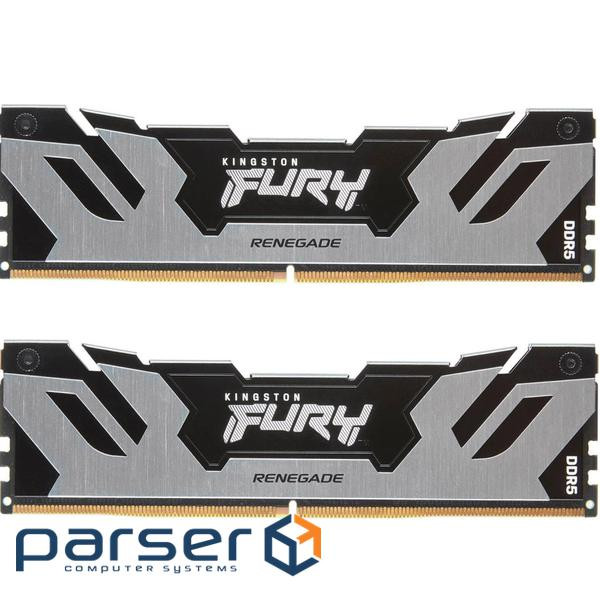 Memory module KINGSTON FURY Renegade Black/Silver DDR5 7200MHz 32GB Kit 2x16GB (KF572C38RSK2-32)
