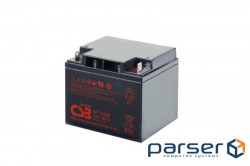 Accumulator battery CSB GP12400, 12V 40Ah
