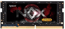 Модуль пам'яті SO-DIMM 16GB/3200 DDR4 Apacer NOX Black (A4S16G32CLYBDAA-1)