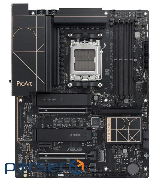 Материнcька плата ASUS PROART B850-CREATOR WIFI NEO sAM5 B850 4xDDR5 M.2 HDMI DP USB Type-C Wi-Fi BT