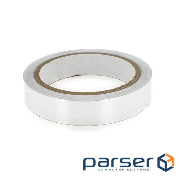 Алюмінієва фольга на клейкій основі ширина 20мм, довжина 20м (YT-SAF-20) (YT-SAF-20)