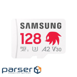 Карта пам"яті Samsung 128GB microSDXC class 10 UHS-I U3 V30 Pro Plus Sonic (MB-MD128SA/LC1)