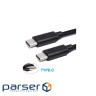 Дата кабель USB-C to USB-C 3.0m Choetech (CC0004)