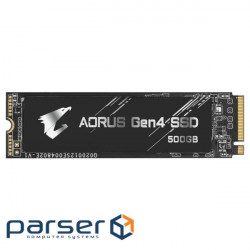 SSD AORUS Gen4 500GB M.2 NVMe (GP-AG4500G)