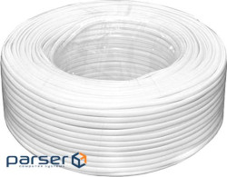 Кабель UTP кат.5е, PVC, 4 пари, 4x2x0.50, 100м, бі лий ДКЗ 5510 5510