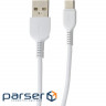 Кабель HOCO X20 Flash USB-A to Type-C 2м White (6957531068914)