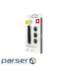 Тримач для кабелю Baseus Peas Cable Clip Black (ACWDJ-01)